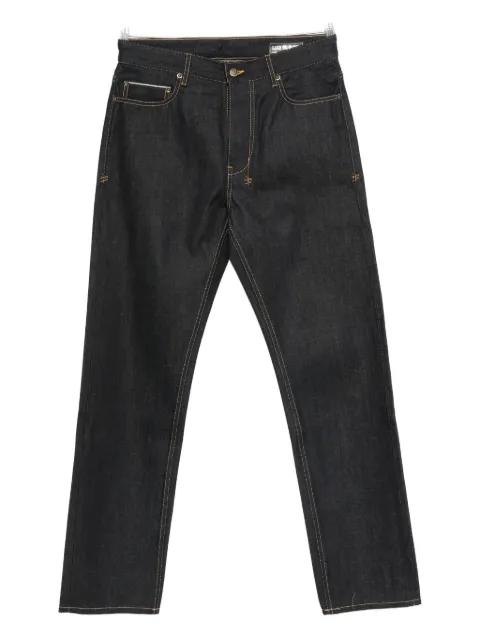 contrast-stitching jeans by KSUBI