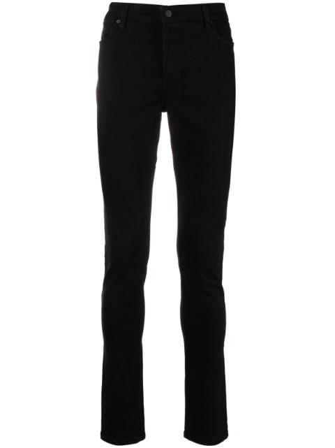 logo-patch skinny jeans by KSUBI