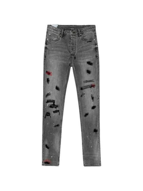 x Juice Wrld Chitch Trashed Devil jeans by KSUBI
