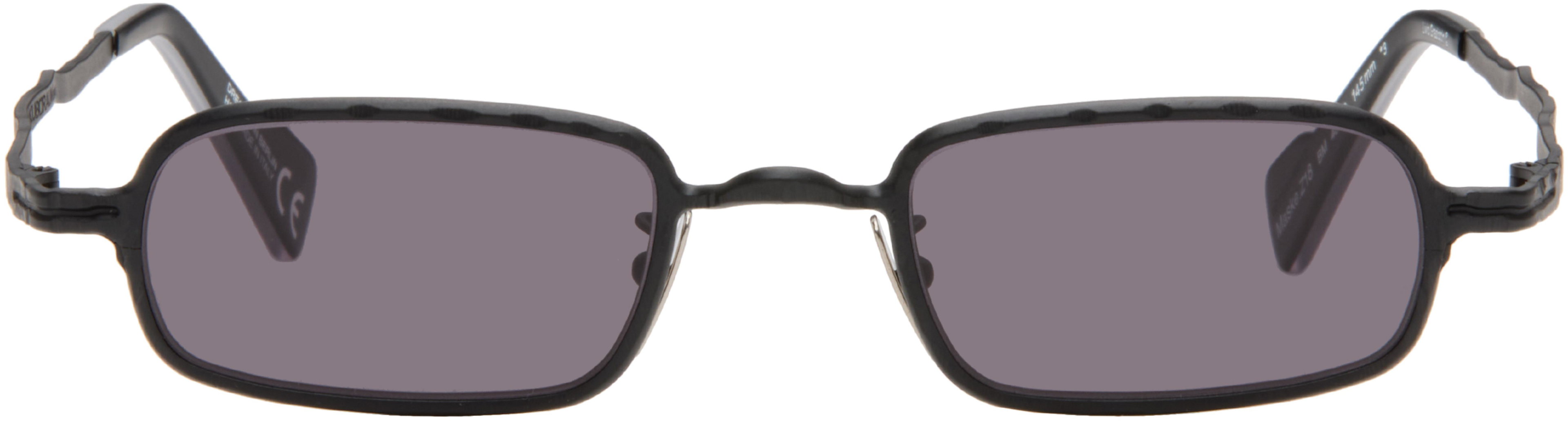 Black Z18 Sunglasses by KUBORAUM