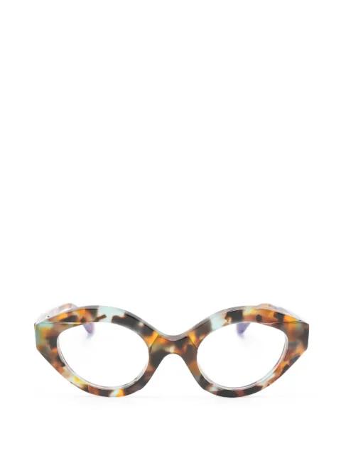 K44 cat-eye frame glasses by KUBORAUM