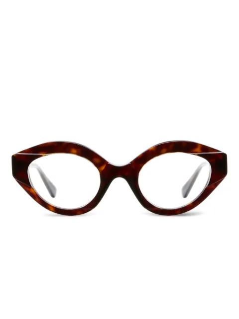 K44 geometric-shape glasses by KUBORAUM