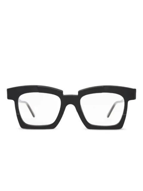 K5 geometric-frame glasses by KUBORAUM