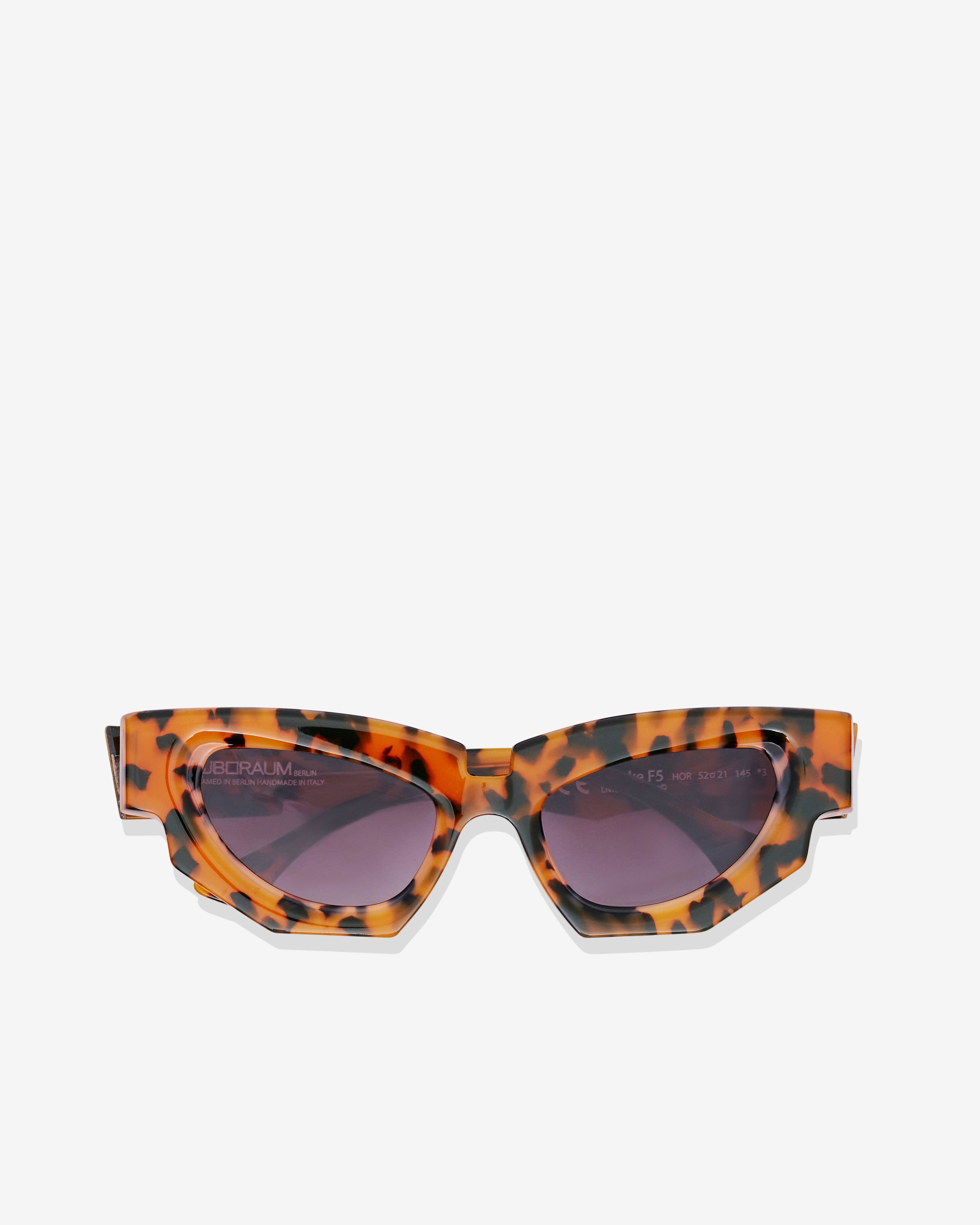 Kuboraum - Men's F5 52 Sunglasses - (Havana Orange) by KUBORAUM