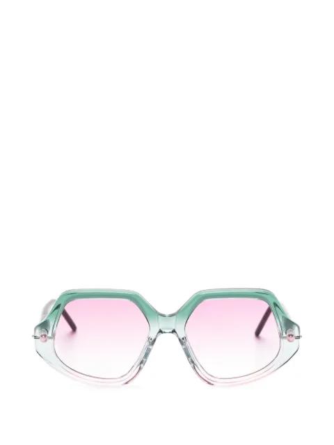 Maske P20 geometric-frame sunglasses by KUBORAUM