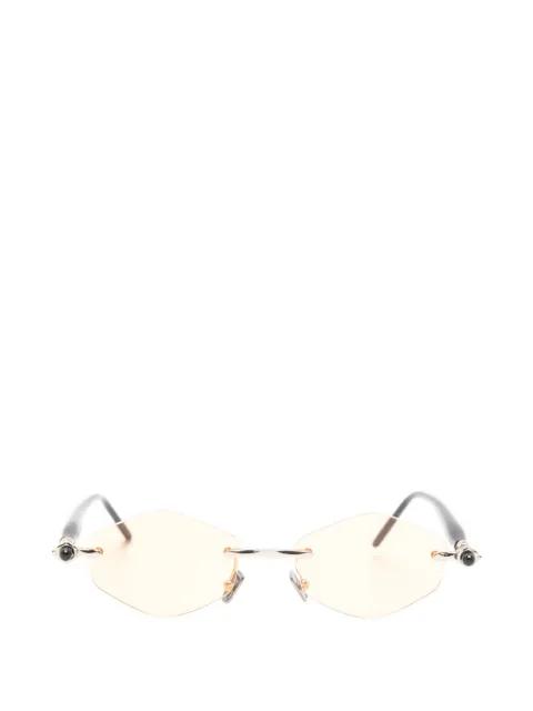 Maske P60 geometric-frame sunglasses by KUBORAUM