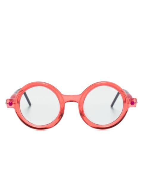 P1 round-frame tinted sunglasses by KUBORAUM
