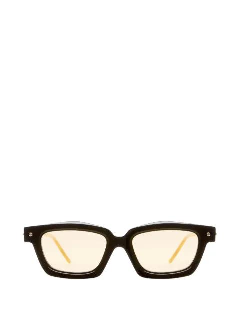 P25 rectangle-frame sunglasses by KUBORAUM