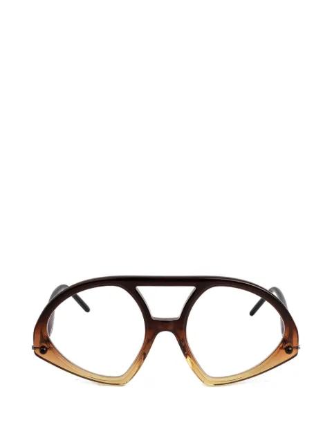 P31  Truman Capote pilot-frame glasses by KUBORAUM