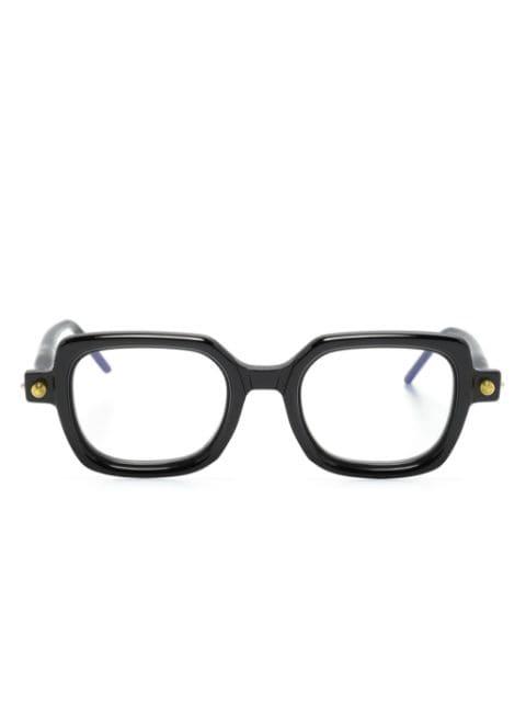 P4 square-frame glasses by KUBORAUM