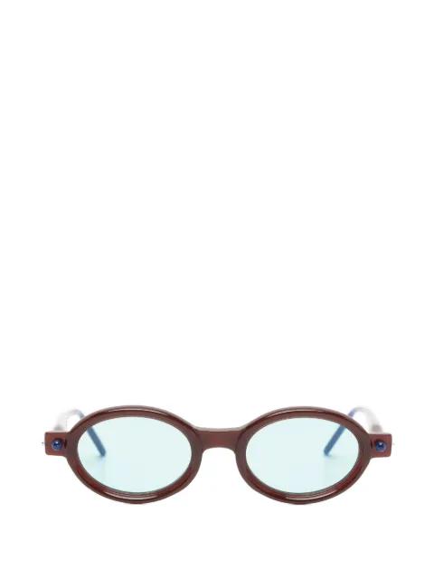 P6 round-frame sunglasses by KUBORAUM