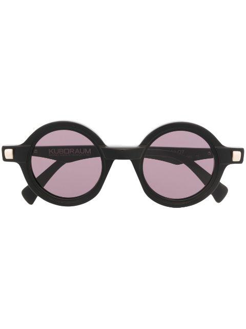 Q7 round-frame glasses by KUBORAUM