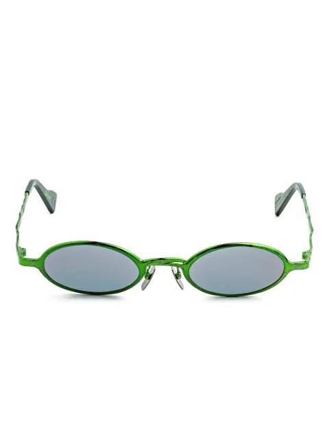 Z24 oval-frame sunglasses by KUBORAUM