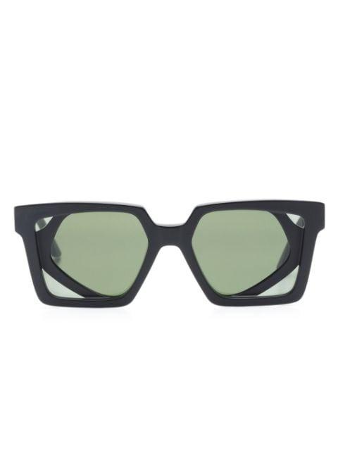 double-frame oversized sunglasses by KUBORAUM