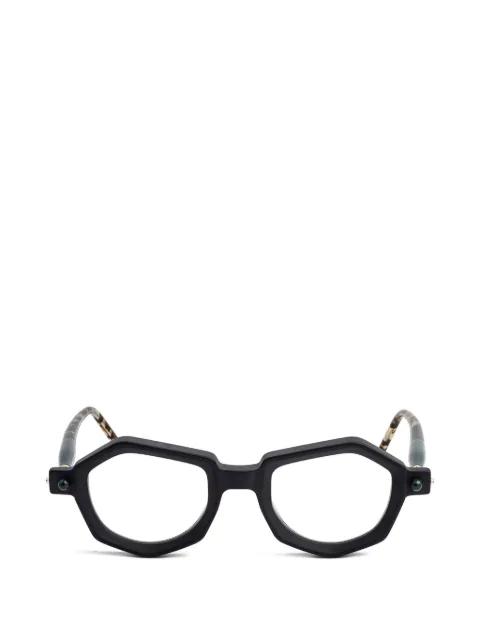 geometric-frame glasses by KUBORAUM