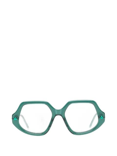 geometric-frame sunglasses by KUBORAUM