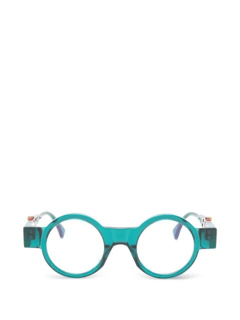 round-frame glasses by KUBORAUM