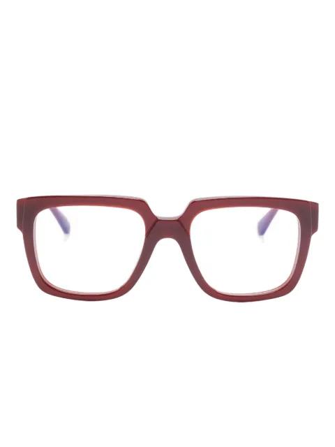 square-frame glasses by KUBORAUM