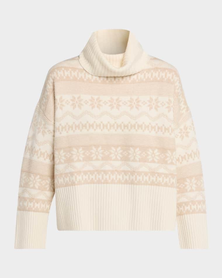 Loulou Flake Cashmere Sweater by KUJTEN