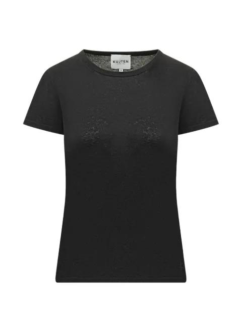 Tish fine-knit T-shirt by KUJTEN
