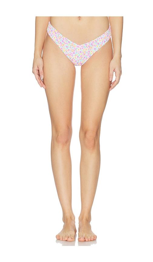 Kulani Kinis Cheeky V Bikini Bottom in White by KULANI KINIS