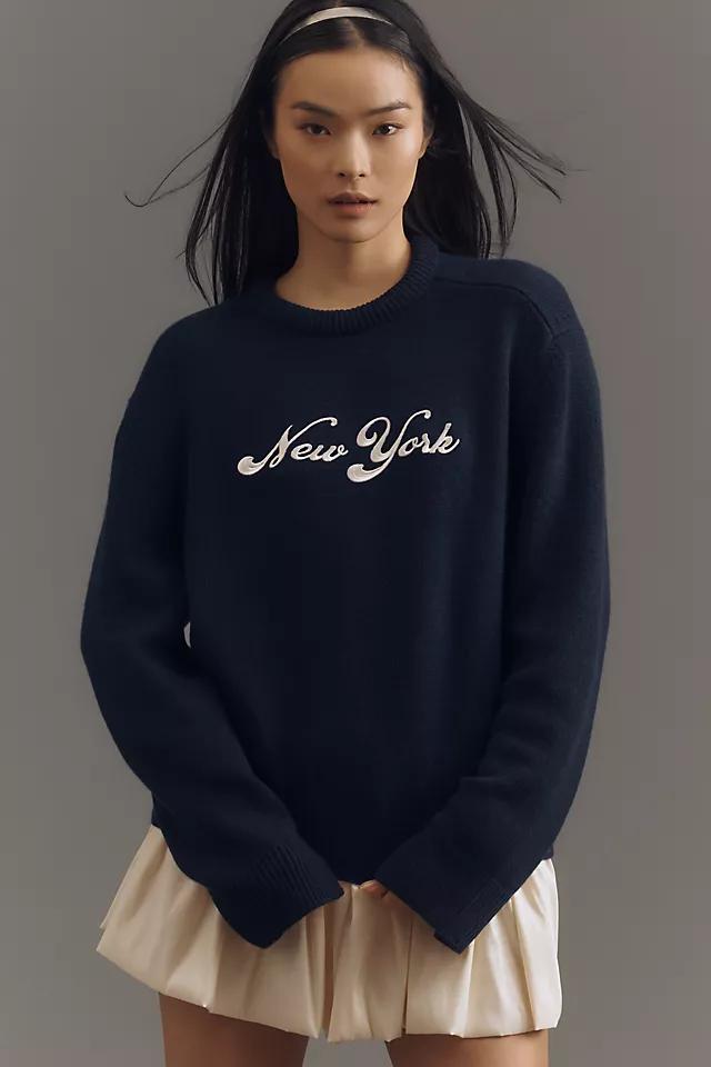 KULE Cashmere & Wool New York Pullover Crew-Neck Sweater by KULE