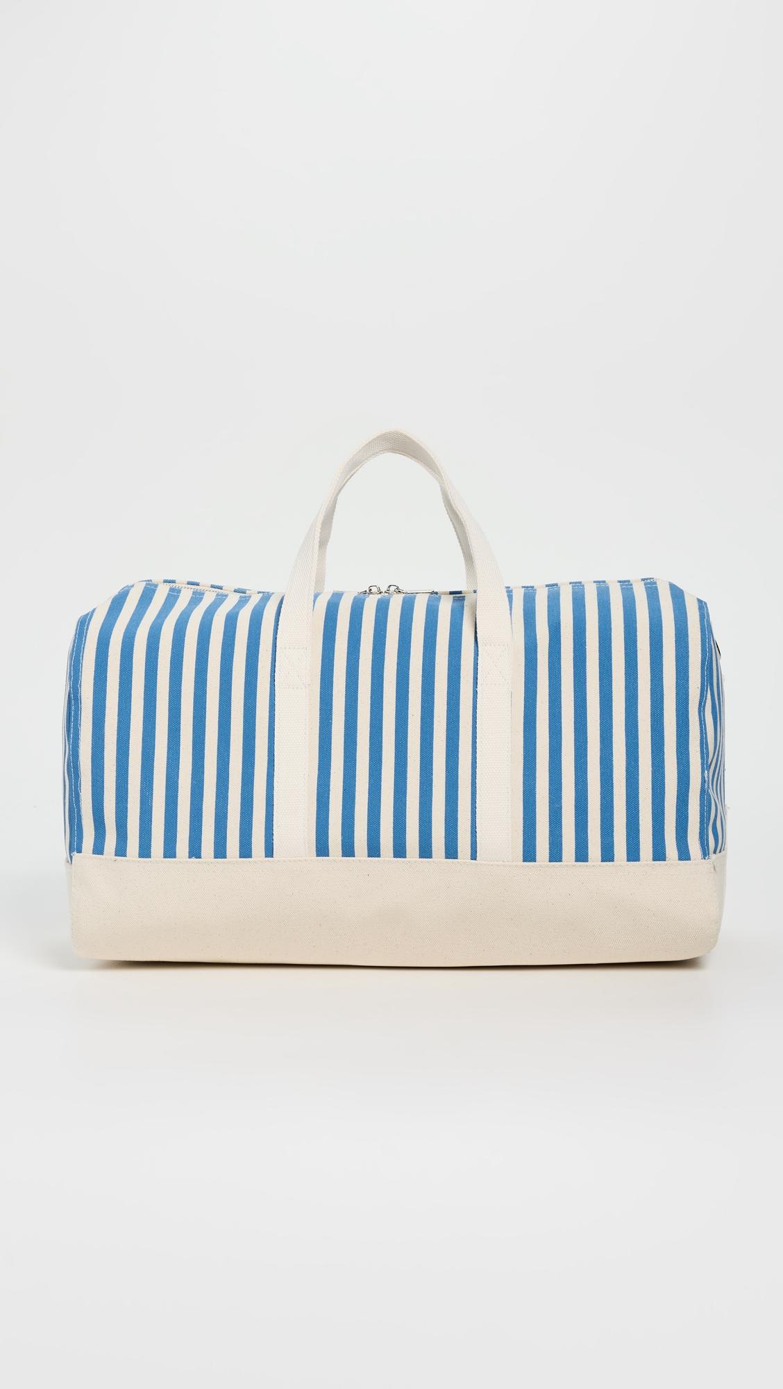 The All Over Striped Duffle Bag by KULE