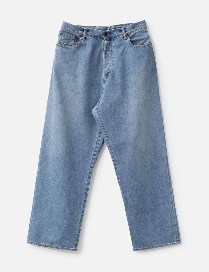 Crossed Denim Jeans by KURO
