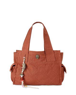 Celia Quilted Canvas Tote by KURT GEIGER