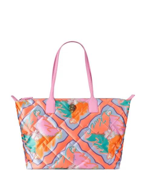 Drench quilt-design tote bag by KURT GEIGER
