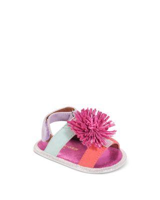 Girls' Baby Laney Fringed Leather Sandals - Baby by KURT GEIGER
