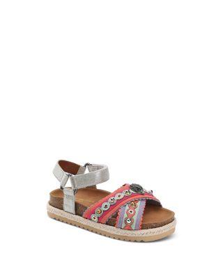 Girls' Mini Kensington Espadrille Sandals - Toddler by KURT GEIGER