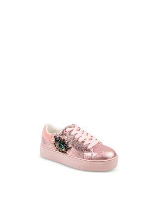 Girls' Mini Laney Eye Sneakers - Toddler by KURT GEIGER