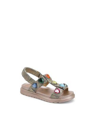 Girls' Mini Orson Hearts Sandals - Toddler by KURT GEIGER