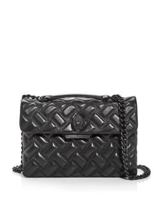 Kensington Drench Leather Shoulder Bag by KURT GEIGER