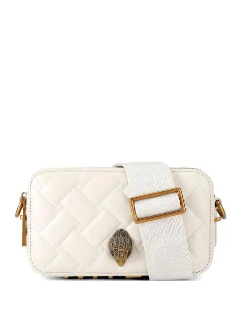 Kensington Kurt quilted eagle-head satchel by KURT GEIGER