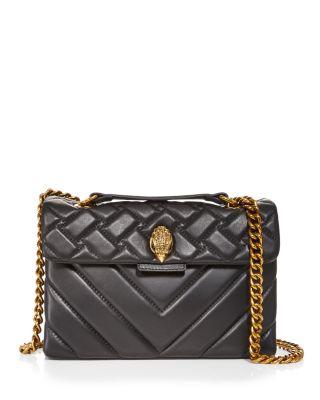 Kensington Leather Shoulder Bag by KURT GEIGER