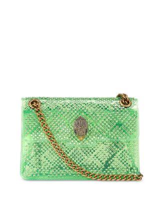 Kensington Mini Vinyl & Crystal Convertible Crossbody by KURT GEIGER