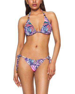 Kensington Triangle Bikini Top & String Brief Bottom by KURT GEIGER