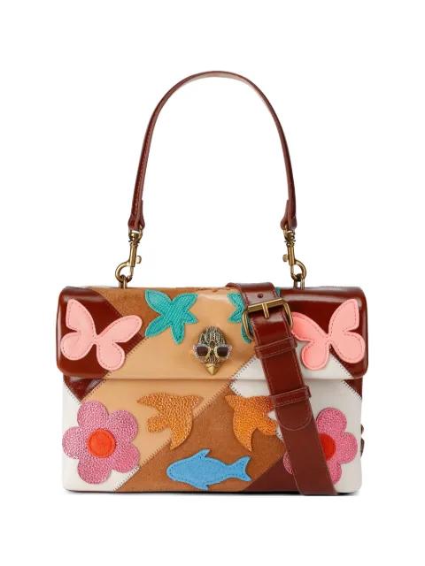 Kensington butterfly-patch shoulder bag by KURT GEIGER