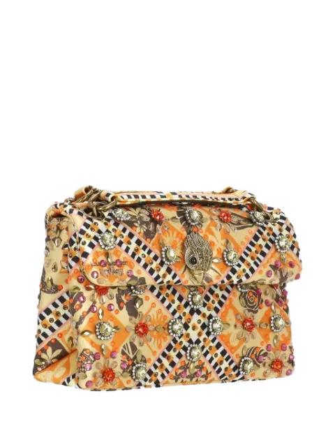 Kensington crystal-embellished shoulder bag by KURT GEIGER