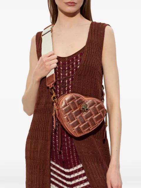 Kensington quilted heart cross body bag by KURT GEIGER