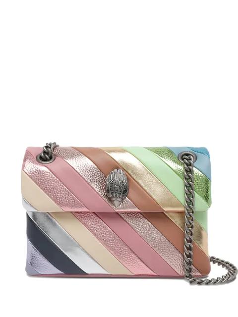 Kensington striped shoulder bag by KURT GEIGER