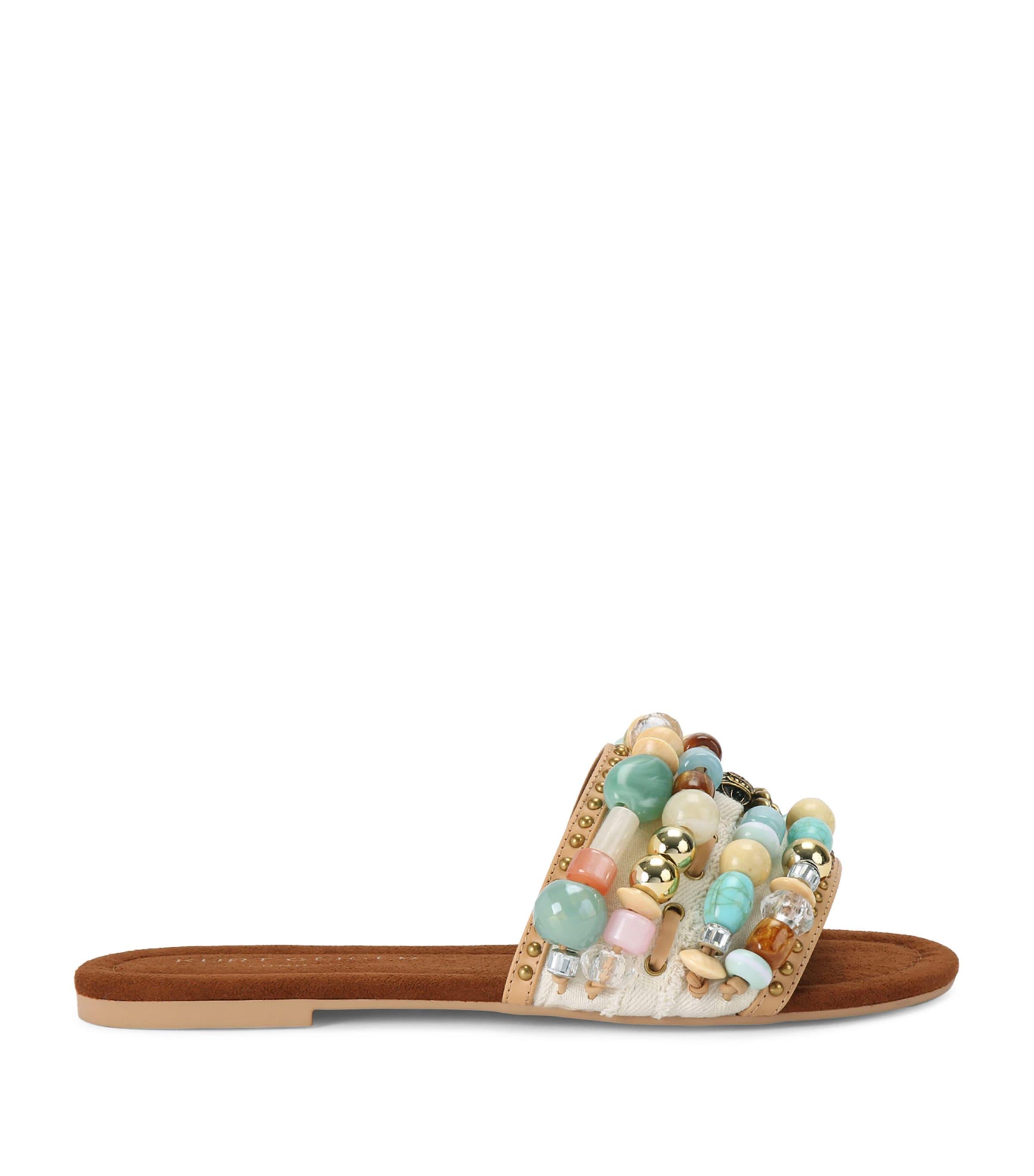 Kurt Geiger London Beaded Southbank Sandals by KURT GEIGER