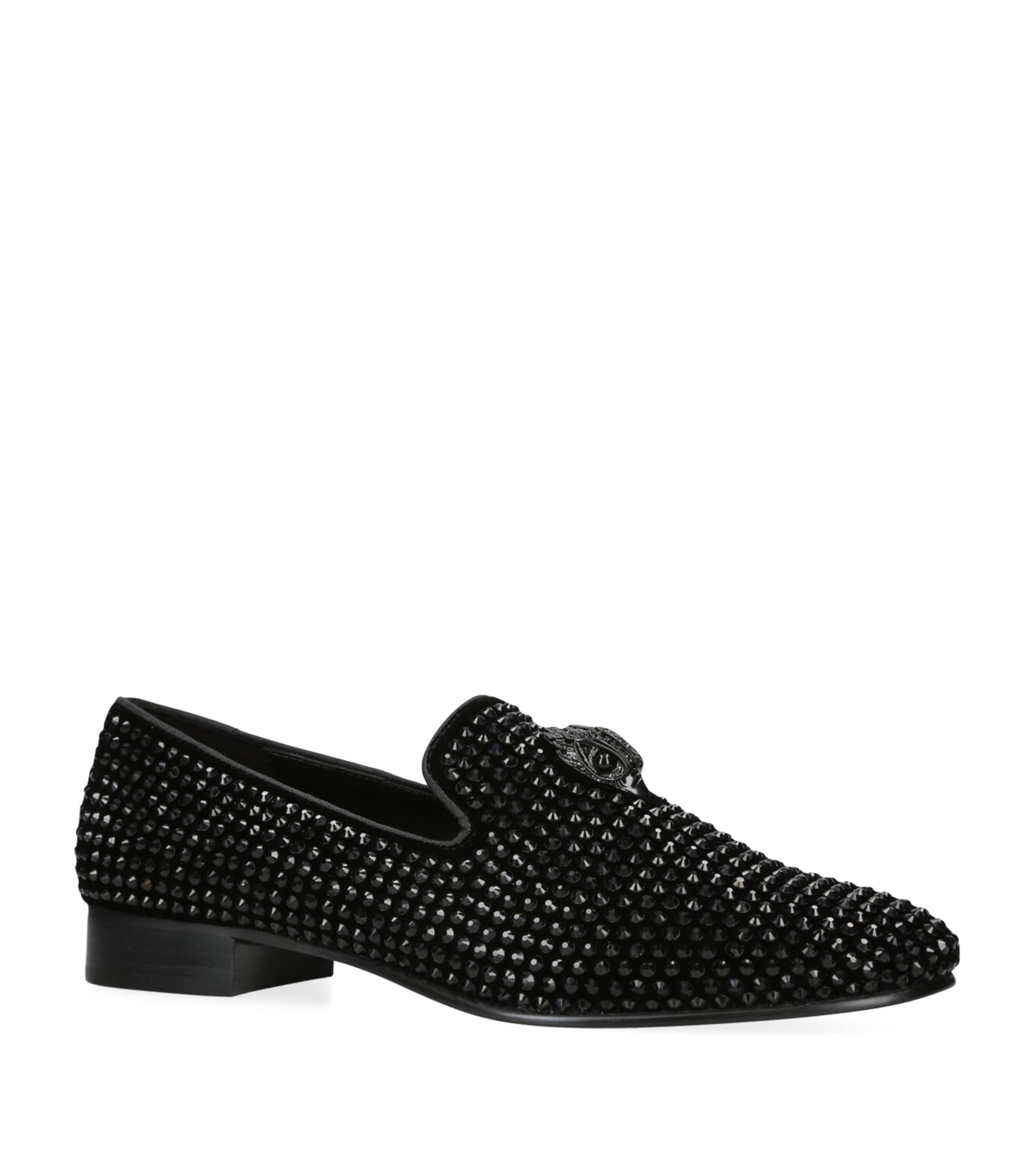 Kurt Geiger London Embellished Ace Stud Loafers by KURT GEIGER