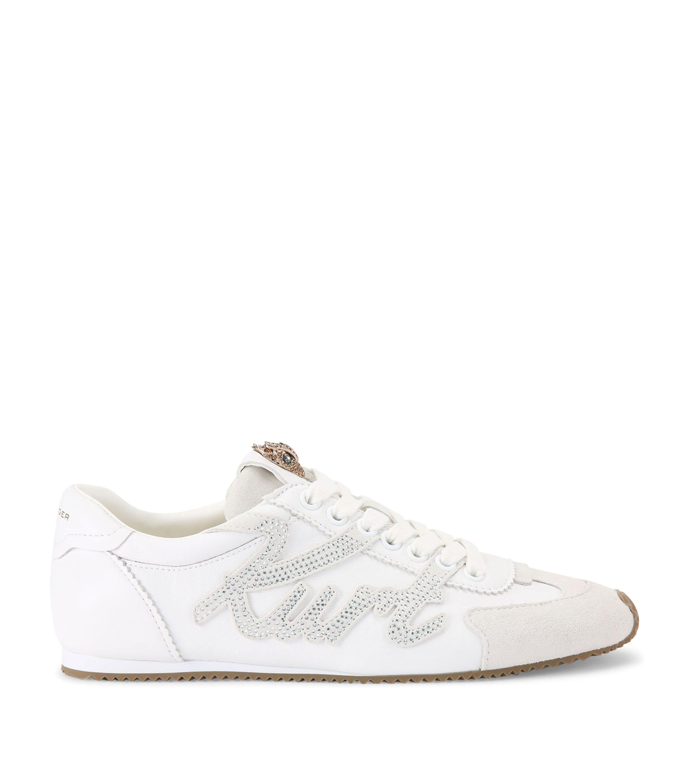 Kurt Geiger London Embellished Islington Sneakers by KURT GEIGER