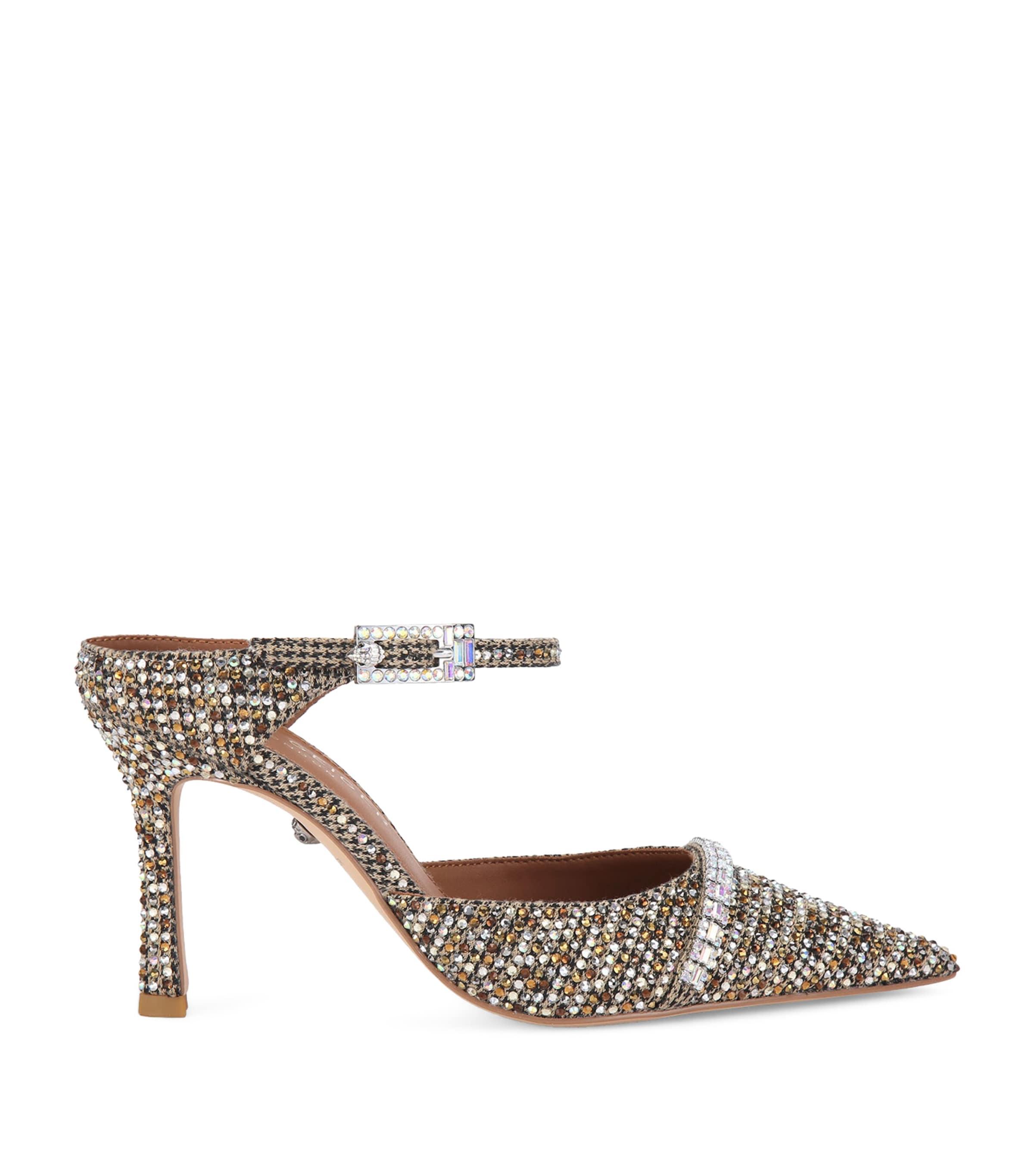 Kurt Geiger London Embellished Strass Point Mules 90 by KURT GEIGER