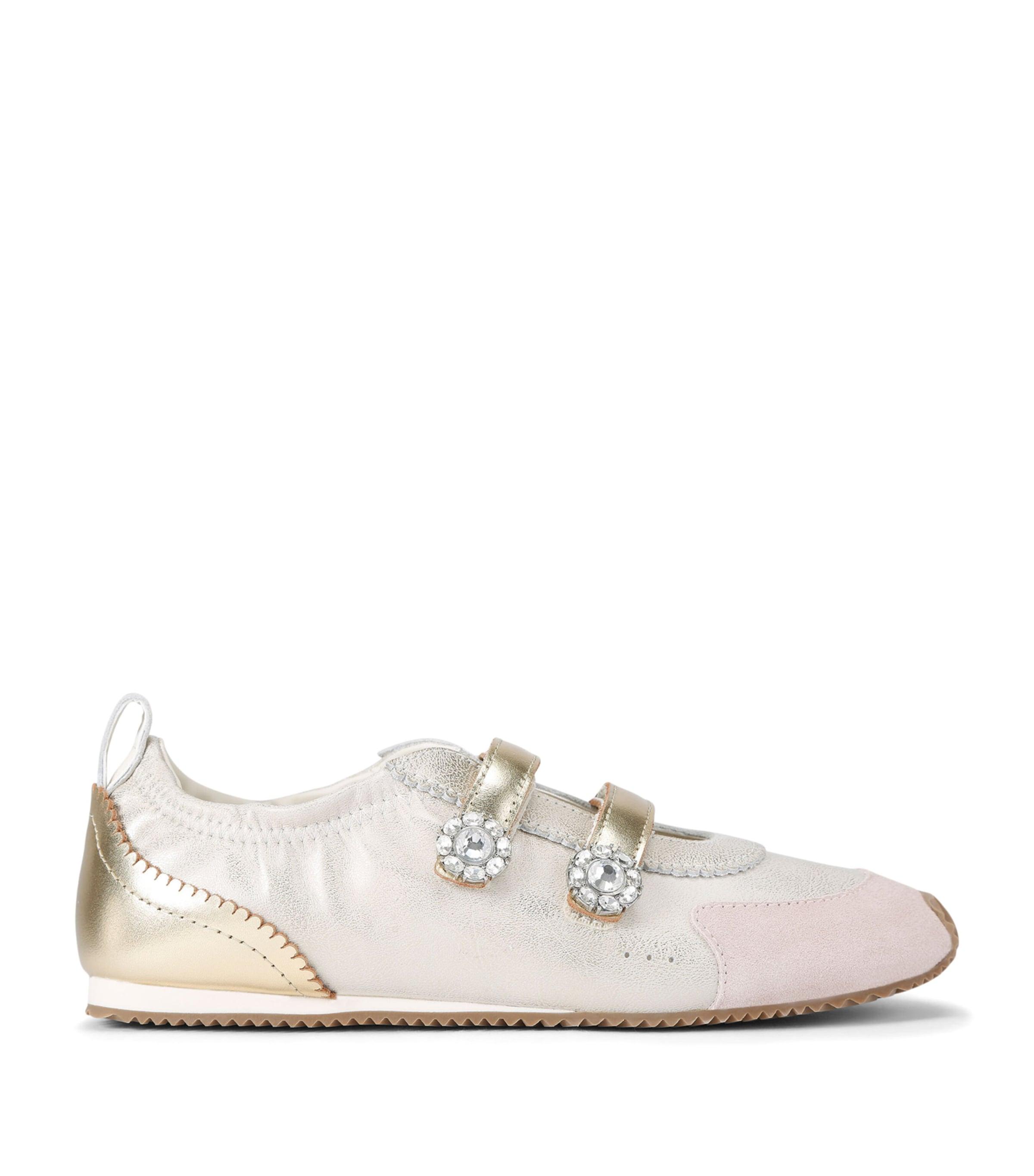 Kurt Geiger London Leather Islington Mary Jane Sneakers by KURT GEIGER