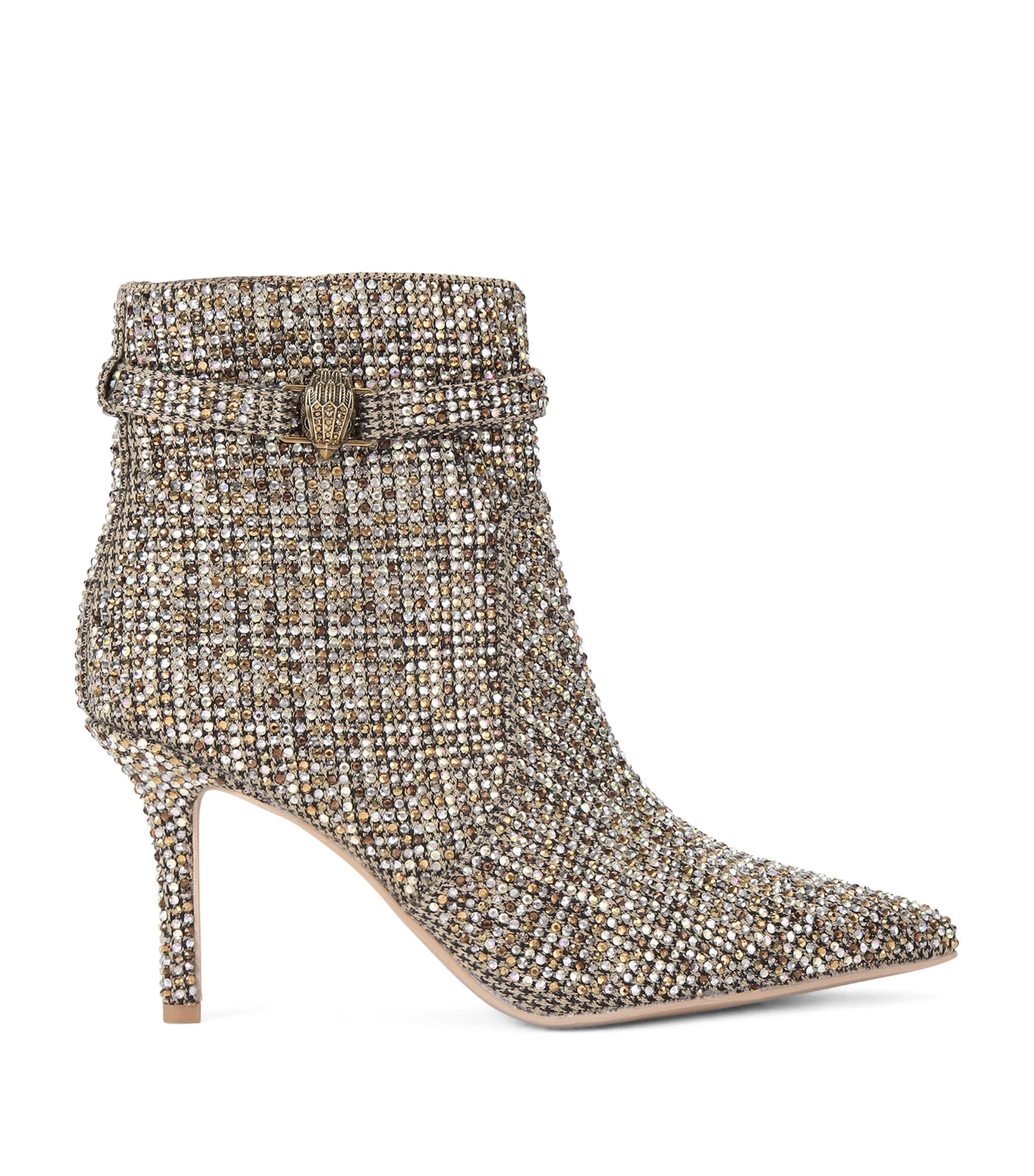 Kurt Geiger London Rhinestone Kensington Ankle Boots by KURT GEIGER