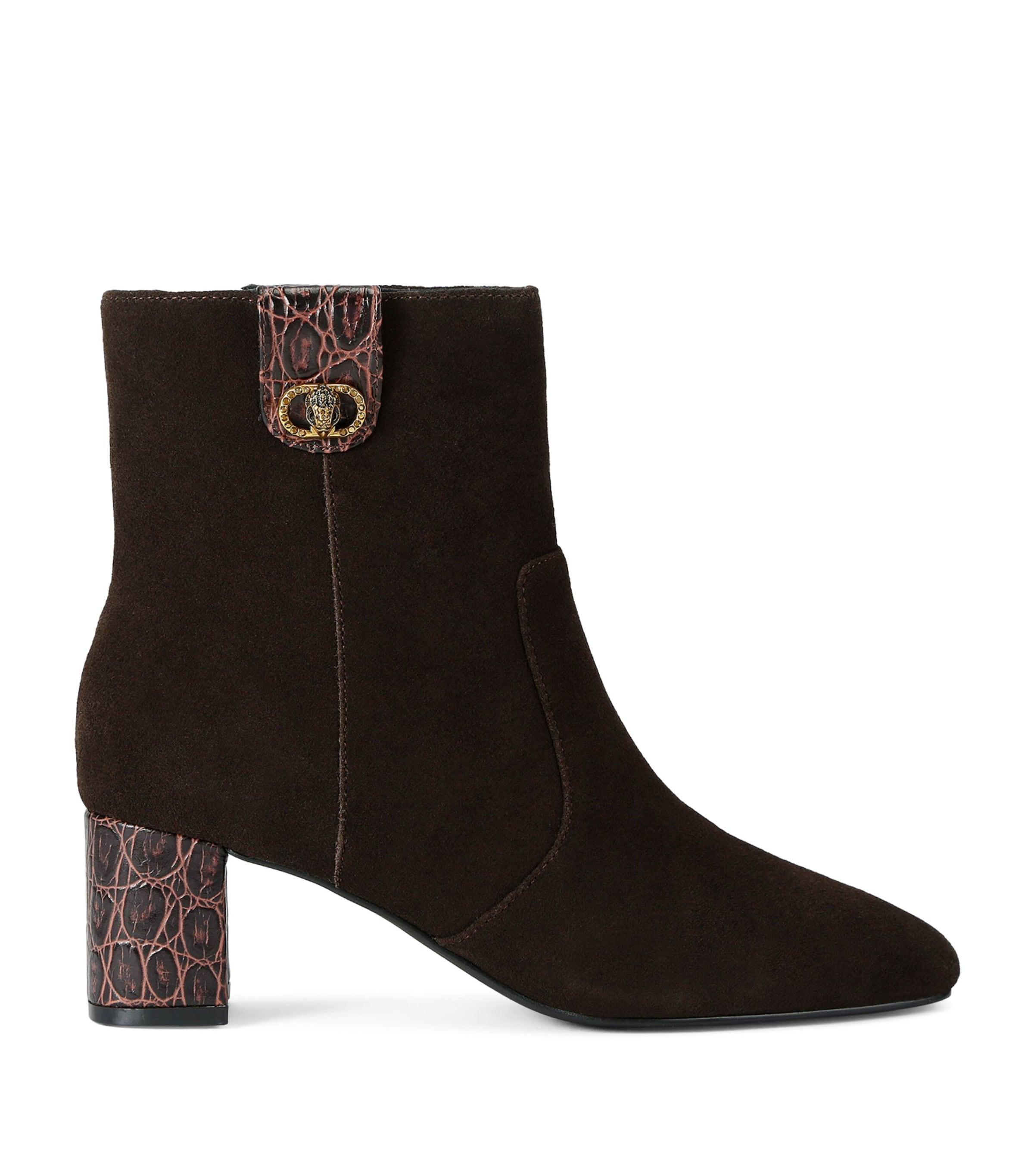 Kurt Geiger London Suede Chelsea Trim Ankle Boots by KURT GEIGER